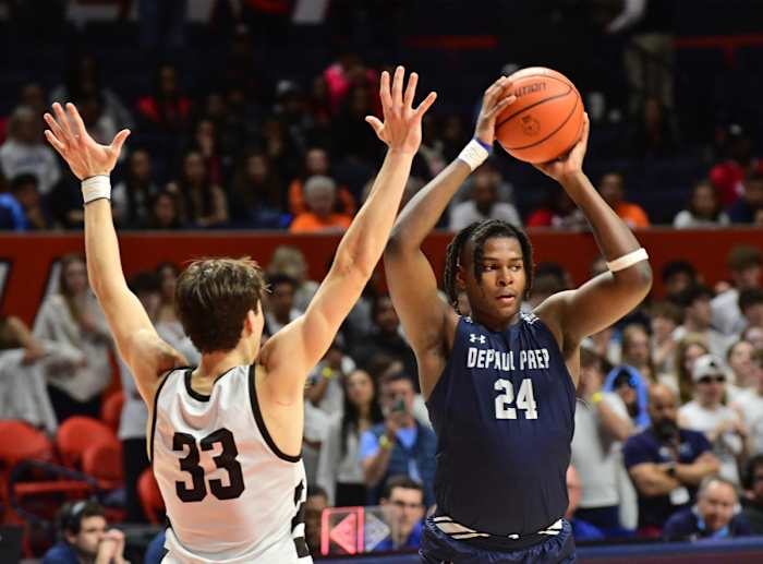 DePaul Prep Mount Carmel Illinois boys basketball March 9 2024 Tim Vizer 26788
